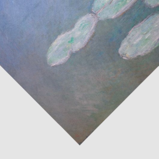 Claude Monet - Wasserlilien, Abend-Effekt Seidenpapier (Ausschnitt)
