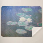 Claude Monet - Wasserlilien, Abend-Effekt Sherpadecke (Vorderseite (Horizontal))