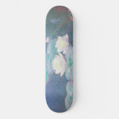 Claude Monet - Wasserlilien, Abend-Effekt Skateboard (Vorderseite)