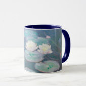 Claude Monet - Wasserlilien, Abend-Effekt Tasse (VorderseiteRechts)