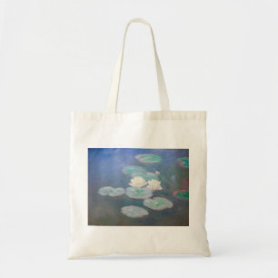 Claude Monet - Wasserlilien, Abend-Effekt Tragetasche