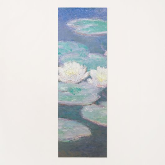 Claude Monet - Wasserlilien, Abend-Effekt Yogamatte (Vorderseite)