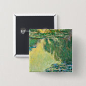 Claude Monet - Wasserlilien Button (Vorne & Hinten)