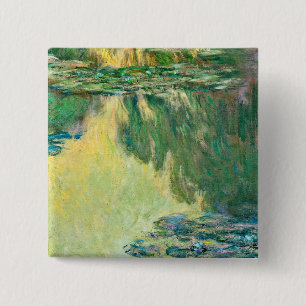 Claude Monet - Wasserlilien Button