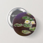 Claude Monet - Wasserlilien Button (Vorne & Hinten)