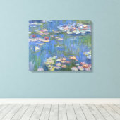 Claude Monet Wasserlilien - Digital verbessert Leinwanddruck (Insitu (Holzboden))