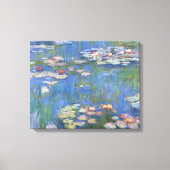 Claude Monet Wasserlilien - Digital verbessert Leinwanddruck (Vorderseite)