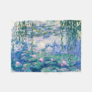 CLAUDE MONET - Wasserlilien Fleecedecke