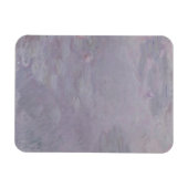 Claude Monet | Wasserlilien in hellen Farben Magnet (Horizontal)