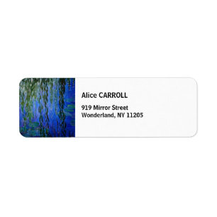 Claude Monet - Wasserlilien mit weinender Weide