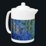 Claude Monet - Wasserlilien mit weinender Weide<br><div class="desc">Wasserhähne mit weinenden Weidenzweigen / Nympheas avec rameaux de saule von Claude Monet in den Jahren 1916-1919</div>