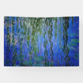 Claude Monet - Wasserlilien mit weinender Weide Banner (Horizontal)