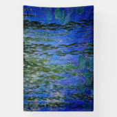Claude Monet - Wasserlilien mit weinender Weide Banner (Vertikal)