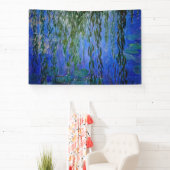 Claude Monet - Wasserlilien mit weinender Weide Banner (InSitu)