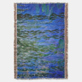 Claude Monet - Wasserlilien mit weinender Weide Decke (Vorderseite Vertikal)