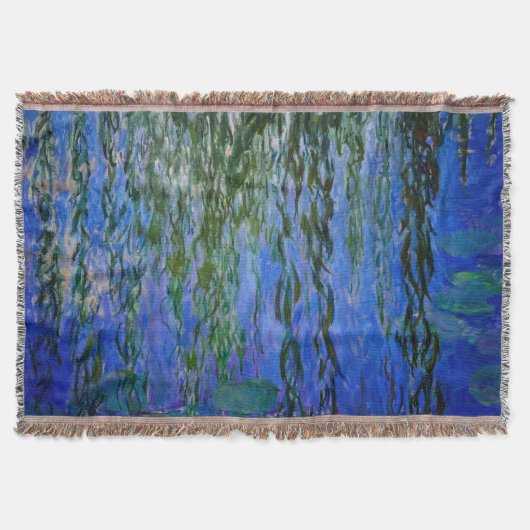 Claude Monet - Wasserlilien mit weinender Weide Decke (Vorderseite)