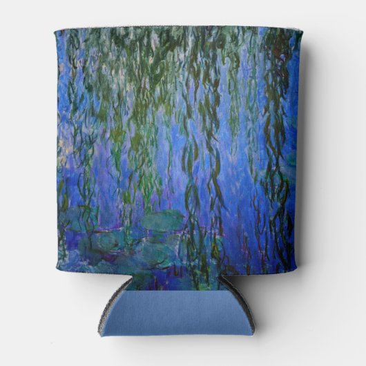Claude Monet - Wasserlilien mit weinender Weide Dosenkühler (Vorderseite)