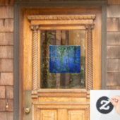 Claude Monet - Wasserlilien mit weinender Weide Fensteraufkleber (Haustür)