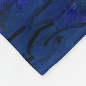 Claude Monet - Wasserlilien mit weinender Weide Fleecedecke (Ecke)