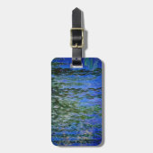 Claude Monet - Wasserlilien mit weinender Weide Gepäckanhänger (Vorderseite vertikal)