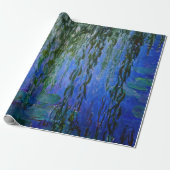 Claude Monet - Wasserlilien mit weinender Weide Geschenkpapier (Ungerollt)
