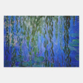 Claude Monet - Wasserlilien mit weinender Weide Geschenkpapier Set (Vorderseite 3)