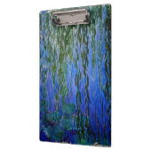 Claude Monet - Wasserlilien mit weinender Weide Klemmbrett (Links)