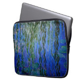 Claude Monet - Wasserlilien mit weinender Weide Laptopschutzhülle (Vorderseite Links)