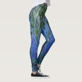 Claude Monet - Wasserlilien mit weinender Weide Leggings (Rechts)
