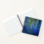 Claude Monet - Wasserlilien mit weinender Weide Notizblock (Innenseite)