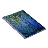 Claude Monet - Wasserlilien mit weinender Weide Notizblock (Rechte Seite)