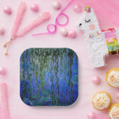 Claude Monet - Wasserlilien mit weinender Weide Pappteller (Party)