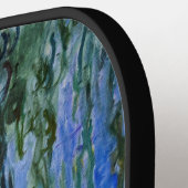 Claude Monet - Wasserlilien mit weinender Weide Pickleball Schläger (Linke Seite)