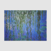 Claude Monet - Wasserlilien mit weinender Weide Seidenpapier (Vorderseite)