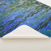 Claude Monet - Wasserlilien mit weinender Weide Sherpadecke (3/4)
