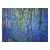 Claude Monet - Wasserlilien mit weinender Weide Tischdecke (Vorderseite (Horizontal))