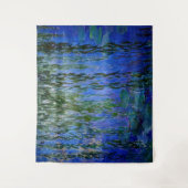 Claude Monet - Wasserlilien mit weinender Weide Wandteppich (Vorderseite)