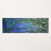 Claude Monet - Wasserlilien mit weinender Weide Yogamatte (Rückseite (Horizontal))