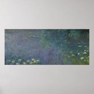 Claude Monet   Wasserlilien: Morgen, 1914-18 Poster