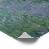 Claude Monet | Wasserlilien: Morgen, 1914-18 Poster (Ecke)