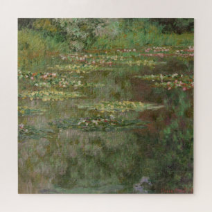 Claude Monet   Wasserlilien oder Wasserläuferteic Puzzle