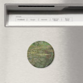 Claude Monet | Wasserlilien oder Wasserläuferteich Magnet (In Situ (Geschirrspüler))
