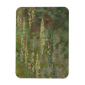 Claude Monet | Wasserlilien oder Wasserläuferteich Magnet (Vertikal)