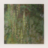 Claude Monet | Wasserlilien oder Wasserläuferteich Puzzle (Vertikal)