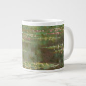 Claude Monet| Wasserlilien oder Wasserlililiensee Jumbo-Tasse (Vorderseite Rechts)