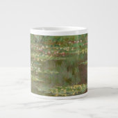 Claude Monet| Wasserlilien oder Wasserlililiensee Jumbo-Tasse (Vorderseite)