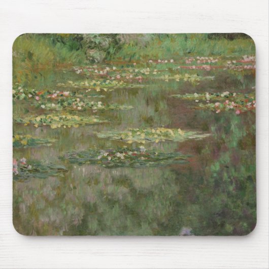 Claude Monet| Wasserlilien oder Wasserlililiensee Mousepad (Vorne)