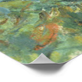 Claude Monet | WASSERLILIEN Poster (Ecke)