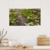 Claude Monet | WASSERLILIEN Poster (Küche)