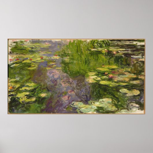 Claude Monet | WASSERLILIEN Poster (Vorne)